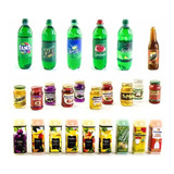 Miniatura De Bebidas Alimentos Dollhouse Cozinha Mini Comida