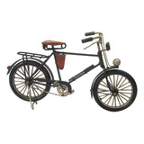 Miniatura De Bicicleta Em Metal Preto