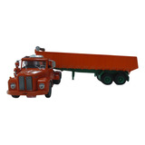 Miniatura De Carreta Scania 110 Jacare Caçamba F grátis
