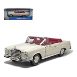 Miniatura De Carro Mercedes 280se 1967 Cabriolet 1/18 Maisto