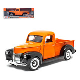 Miniatura De Carro Pick up Ford 1940 1 18 Motormax