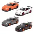 Miniatura De Carro Porsche 911 Gt3 Rs 997 2010 1/36 Kinsmart Cor Branco