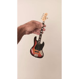 Miniatura De Contrabaixo Fender Jazz Bass American Deluxe