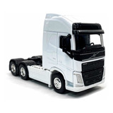 Miniatura De Ferro Caminhão Volvo Fh500 Trucado 1 64 Welly
