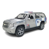 Miniatura De Ferro Chevrolet Tahoe Sap Escolta Presos Welly