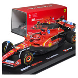 Miniatura De Ferro F1 Ferrari Sf24 2024 1 43 13cm Bburago
