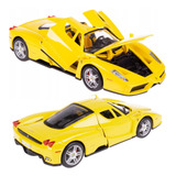 Miniatura De Ferro Ferrari Enzo Ferrari 18cm 1/24 Bburago