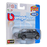 Miniatura De Ferro Fiat 500e 1/43 Bburago Street Fire