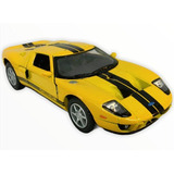 Miniatura De Ferro Ford Gt 2006 1 36 Kinsmart Vermelho