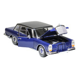 Miniatura De Ferro Mercedes Benz 600 1963 1 24 18cm Welly