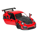 Miniatura De Ferro Porsche 911 Gt2 Rs 12cm 1 36 Kinsmart