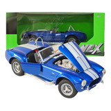 Miniatura De Ferro Shelby Cobra 427 S c 1965 16cm 1 24 Welly