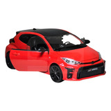 Miniatura De Ferro Toyota Yaris Gr 2021 1 24 16cm Maisto