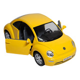 Miniatura De Ferro Volkswagen New Beetle 1 24 Kinsmart
