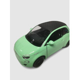 Miniatura De Fiat 500e Escala 1 28 Kinsmart