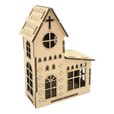 Miniatura De Igreja Em Madeira Mdf Para Maquete Artesanato