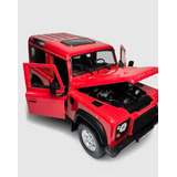 Miniatura De Land Rover Defender Escala 1 24 Welly