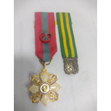 Miniatura De Medalha Antiga Mérito Naval