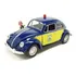 Miniatura De Metal Fusca Da Polícia Escala 1:32 Ano 1967novo