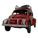 Miniatura De Metal Fusca Vintage Retrô Artesanal Decorativo