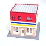 Miniatura De Mini Mercado Na Escala HO