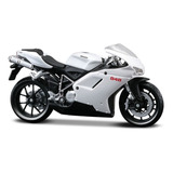 Miniatura De Moto Esportiva Ducati 848
