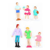 Miniatura De Pessoas Maquete 1 100 06 Peças Minitec 623