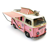 Miniatura Decoracao Kombi Camping