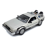 Miniatura Delorean Back To The Future 2 Fly Mode Welly 1 24