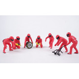 Miniatura Diorama F1 Pit Stop Figuras