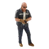 Miniatura Diorama Figura Mecanico Funileiro Lanternagem 1 18