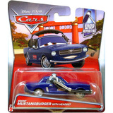 Miniatura Disney Cars Brent Mustangburger W Headset Carros