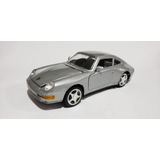 Miniatura Do Porsche 911 Prata 1995 1 24 Sunnyside