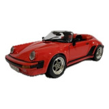 Miniatura Do Porsche 911 Speedster 1989 1 18 vermelho 