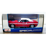 Miniatura Dodge Challenger R t 1970 Vermelho Maisto 1 24