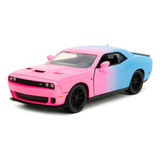 Miniatura Dodge Challenger Srt 2015 Roda Preta 1 24 Jada