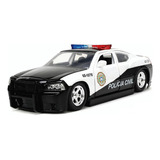 Miniatura Dodge Charger Polícia Velozes E
