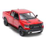 Miniatura Dodge Ram 1500 2019 Vermelha