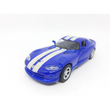 Miniatura Dodge Viper Gts 1998 American Muscle Maisto 1:39