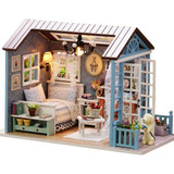 Miniatura Dollhouse Diy Kit Realista Mini