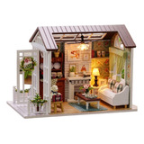 Miniatura Dollhouse Diy Kit Realista Mini