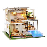 Miniatura Dollhouse Kit Realista 3d Casa