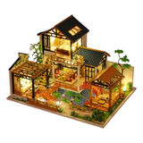 Miniatura Dollhouse Kit Realista 3d Casa