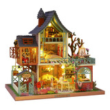 Miniatura Dollhouse Kit Realista Casa De