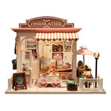 Miniatura Dollhouse Realista Mini 3d Chocolateria