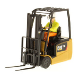 Miniatura Empilhadeira Caterpillar Ep16 c pny Escala 1 25