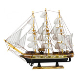 Miniatura Enfeite Decoração Barco Navio Veleiro