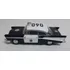 Miniatura Ertl Chevy 1957 Polícia 1:25 Vintage 1998 Cofre 