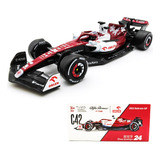 Miniatura F1 Alfa Romeo C42 2022 Guanyu Zhou 1 43 Acrílico