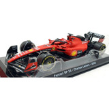 Miniatura F1 Ferrari Sf 23 Leclerc 2023 1 24 Burago C Acríl